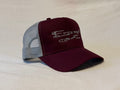Snapback Trucker Cap Erzengel Burgundy / Light Grey